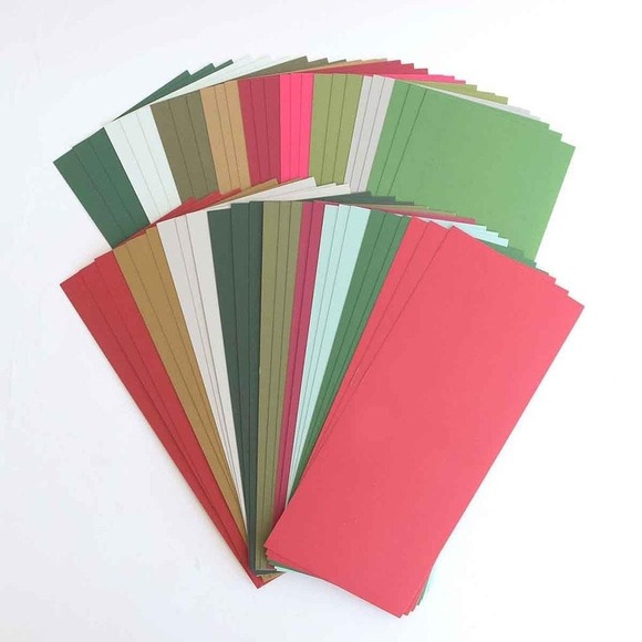 Anna Griffin Other - Anna Griffin 54 Pc. Slimline CHRISTMAS HOLIDAY Perfect Palette Double Sided